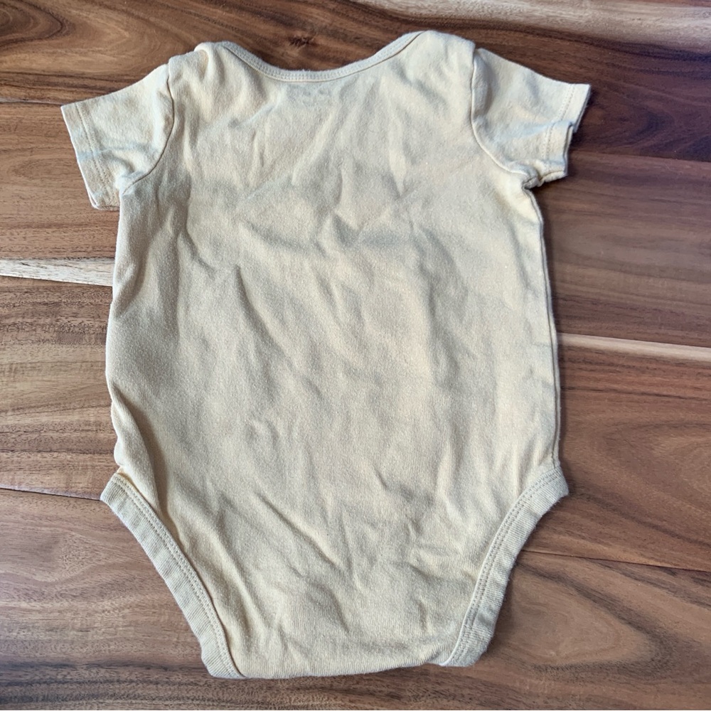 Carter’s Uncle Human Bean Yellow Kids One Piece 12m - Picture 4 of 4